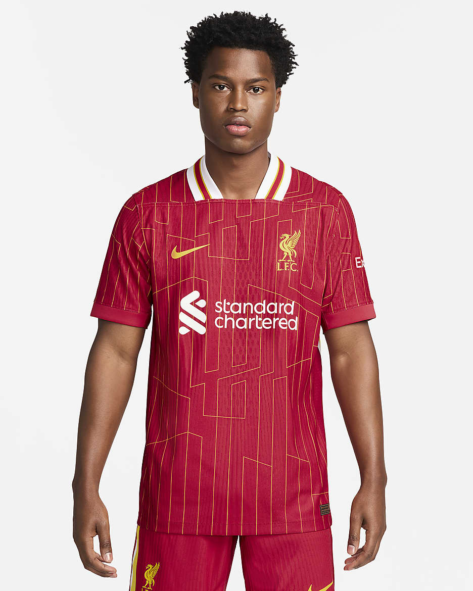 Liverpool FC 2024 25 Match Home Men s Nike Dri FIT ADV Soccer Authentic Jersey